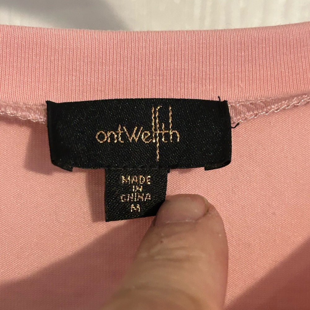 Twelve by Ontwelfth | Pink Women's Top | Size Medium - Picture 3 of 6